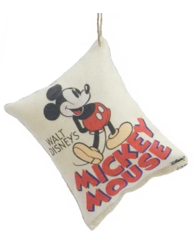 Χριστουγεννιάτικο Στολίδι Μαξιλαράκι Mickey 10cm 50429c