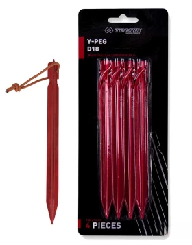 Trimm Πασαλάκια Αλουμινίου Set/4 Υ-Pegs 18cm 884829