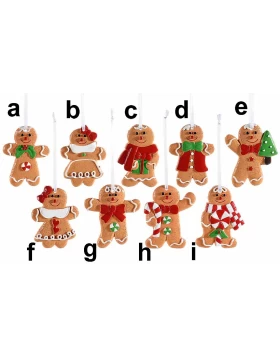 Χριστουγεννιάτικο Στολίδι Gingerbread σε 9 σχέδια 553755