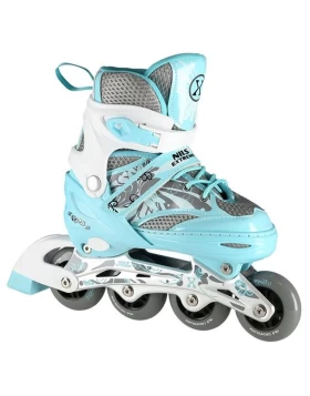 Αυξομειούμενα Πατίνια Roller NA 10602A INLINE SKATES NILS EXTREME ΜΠΛΕ -SMALL (31-34)