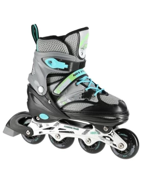 Αυξομειούμενα Πατίνια Roller NA 10602A INLINE SKATES NILS EXTREME ΜΑΥΡΟ-SMALL (31-34)