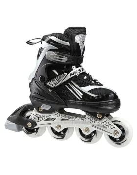 Αυξομειούμενα Πατίνια Roller NA 1123 Μαύρο IN-LINE SKATES NILS EXTREME Medium (35-38)