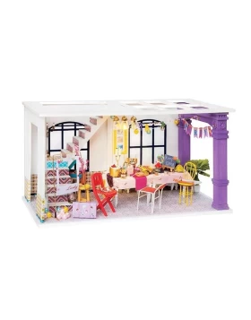 Robotime Party Time DGF03 DIY Wooden Dollhouse