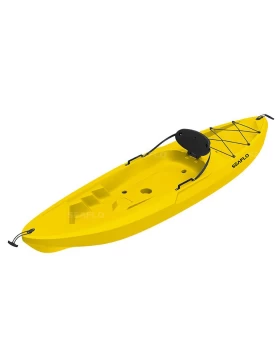 DELETED Adult Kayak Yellow SEAFLO Καγιάκ από Πολυαιθυλένιο HDPE ενός ατόμου, Μήκος: 2.45m, Αντοχή: 125kg