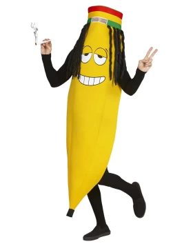 Αποκριάτικη Στολή Rastafarian Banana 65738