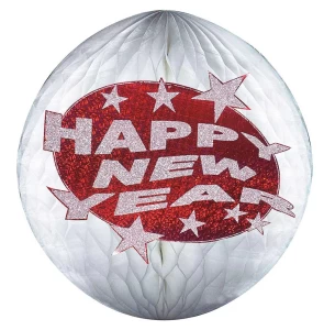 Διακοσμητικά Μπάλα Happy New Year 25cm 311811