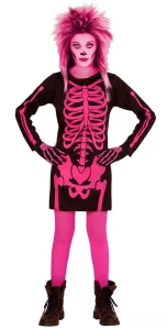 Αποκριάτικη Στολή Pink Skeleton 316991