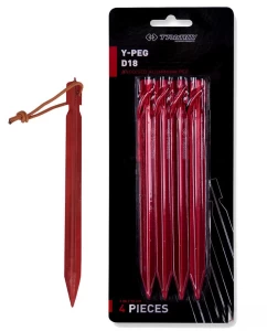 Trimm Πασαλάκια Αλουμινίου Set/4 Υ-Pegs 18cm 884829