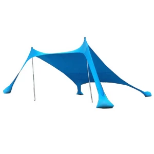 Ελαστική Τέντα Παραλίας New Camp Lycra Shelter Aegean Blue 3x2.5