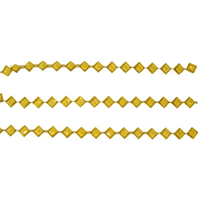 Ακρυλική Γιρλάντα Χρυσή 1.80m 26611c