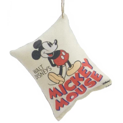 Χριστουγεννιάτικο Στολίδι Μαξιλαράκι Mickey 10cm 50429c