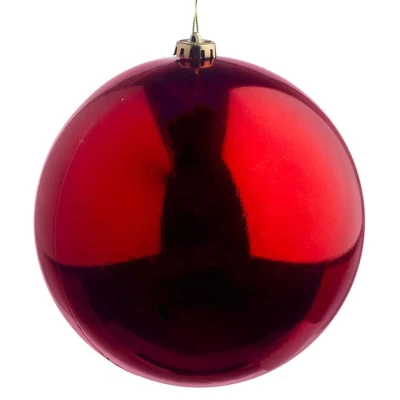 Χριστουγεννιάτικη Μπάλα Κόκκινη 15cm 55810