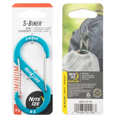 S-BINER DUAL Carabiner Καράμπινερ Πρόσδεσης αντικειμένων - NIT-011