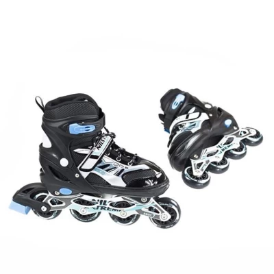 Αυξομειούμενα Πατίνια Roller NJ 1828 A INLINE SKATES NILS EXTREME ΜΑΥΡΟ -MEDIUM (35-38)