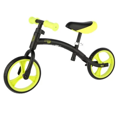 Ποδήλατο Ισορροπίας RB06 Μαύρο/Πράσινο BALANCE BIKE NILS FUN