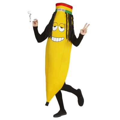 Αποκριάτικη Στολή Rastafarian Banana 65738