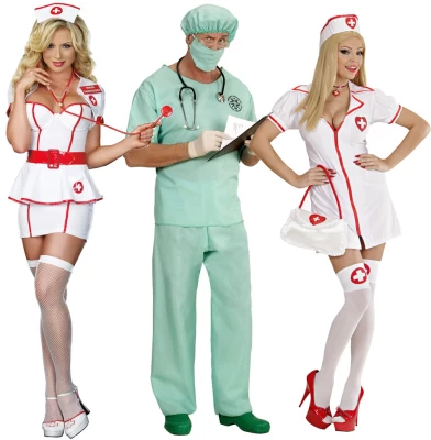 Αποκριάτικες Στολές Γιατροί Νοσοκόμες Ασθενείς