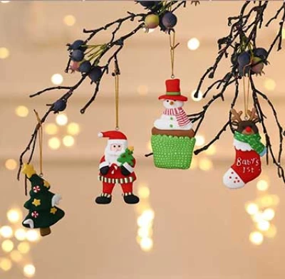 Χριστουγεννιάτικα Στολίδια Κεραμικά - Συνθετικά - Γυάλινα - Ακρυλικά